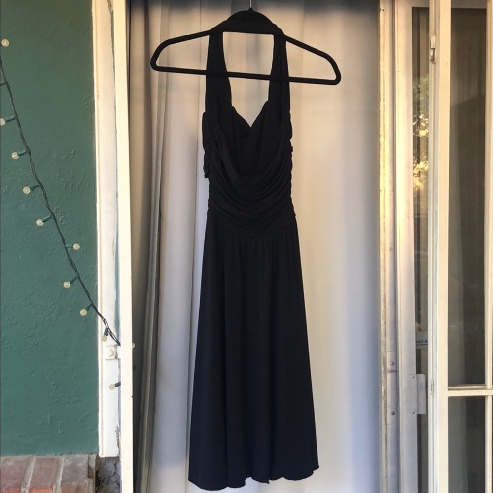 Black cocktail dress - Marilyn Monroe-esque
